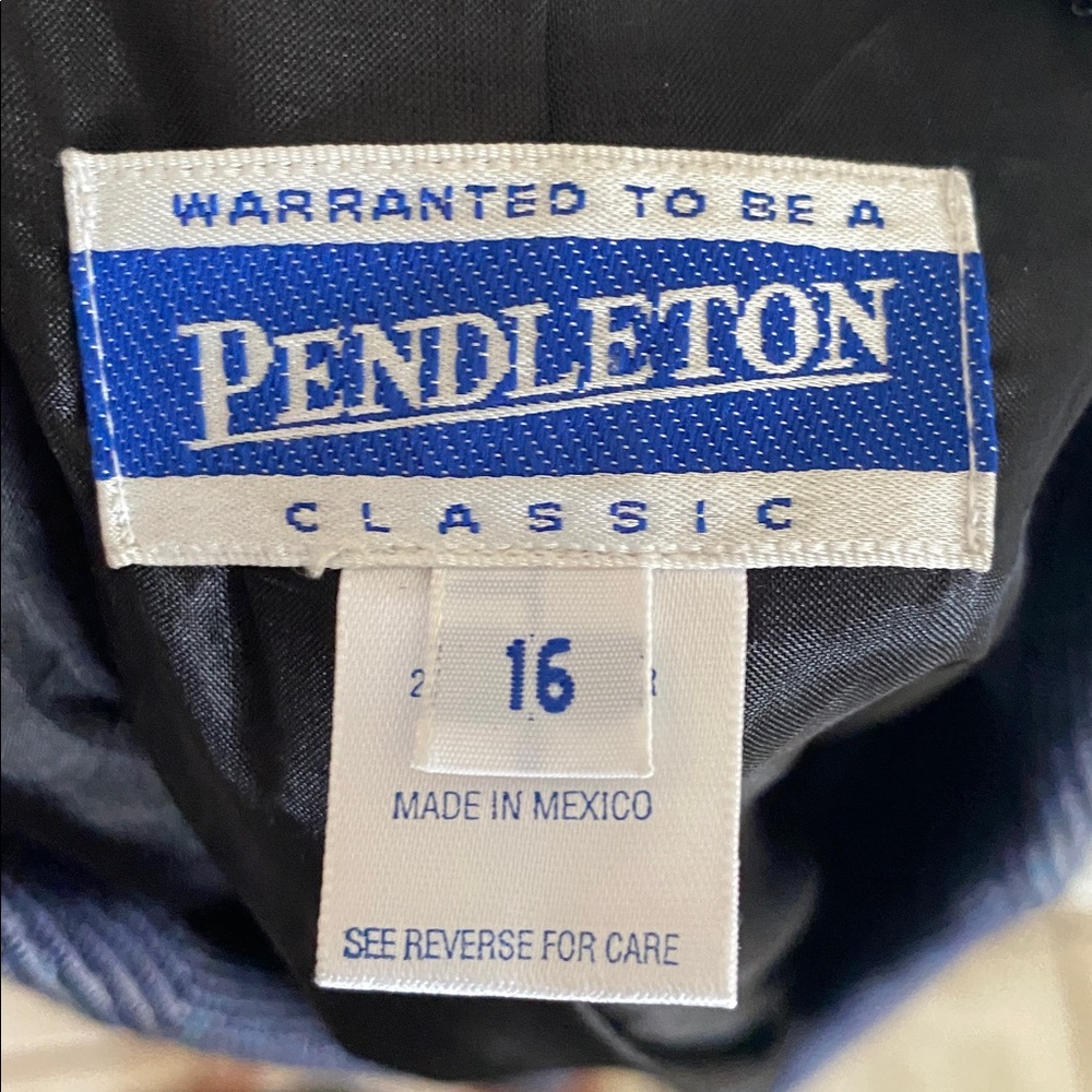 Pendleton Vintage Wool Blend Blazer - image 4